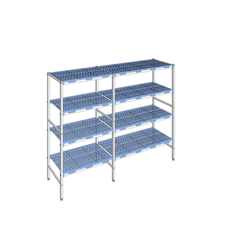 RAYONNAGE CLAYETTES POLY LIGNE 4N L2334XP500XH175