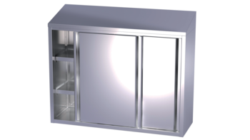 ARMOIRE SUSPENDUE FERMEETOIT PENTÉ