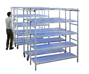 RAYONNAGE MOBILE GUIDAGE 5N L1092XP500XH205