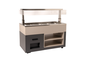 DESSERTE ISOLA4M STAT GN1/1 À ÉTAGÈRE