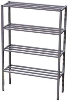 CASIER À BATTERIE SOUDÉ STD 3 NIVEAUX BARREAUDÉS