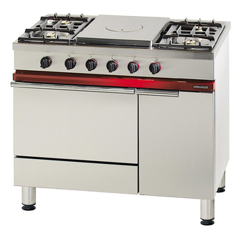 FOURNEAU AMB.1000 TRAD.+ FOUR GAZ + ARMOIRE NEUTRE