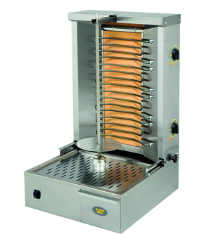 GRILL GYROS ELECTRIQUE AVEC BROCHE 600 MM