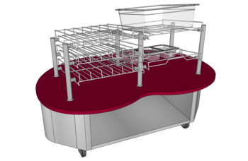 DISTRIBUTEUR POMME PL CO PAIN VE ROUES SOUB M3