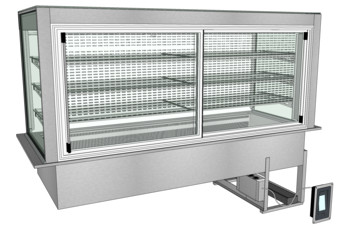 MEUBLE CUVE VENTILEE VITRINE DIST 1910 SS GRP I3