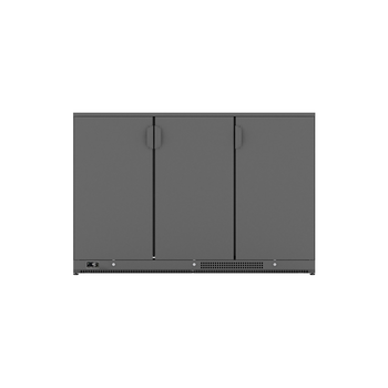 ARRIERE BAR HORIZONTAL 3 PTES PLEINES NOIR HT920