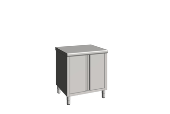 MEUBLE NEUTRE PORTES BATTANTES P.700 X L.800 MM