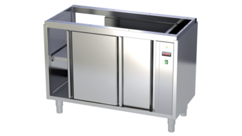 MEUBLE BAS ÉTUVE SANS DESSUS FERM. À CLEF