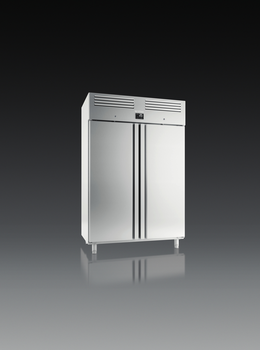 ARMOIRE NEGATIVE GN 2/1 SUR PIEDS -2 PTE INOX