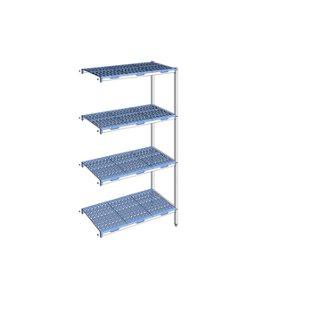 RAYONNAGE CLAYETTES POLY ANGLE 4N L1151XP500XH205