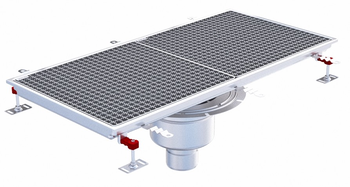 CANIVEAU EPUR INOX COMPLET H-FIRST / CAILLEBOTIS