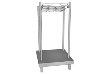 DISTRIBRIBUTEUR PLAT COUV HT240 LG760 OREO3 SUR PI