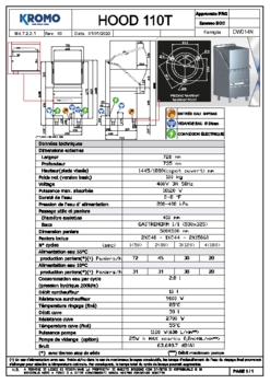 MACHINE A CAPOT TOUCHE