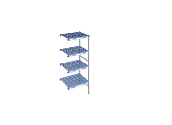 RAYONNAGE CLAYETTES POLY ANGLE 4N L 749XP500XH175