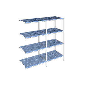 RAYONNAGE CLAYETTES POLY ANGLE 4N L2091XP560XH205