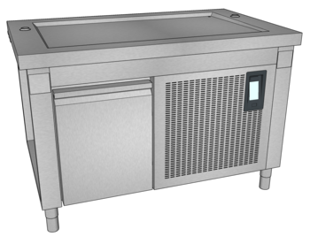 MEUBLE HOD EMB TULIPEE L.1350 RES 1GN1/1 O3