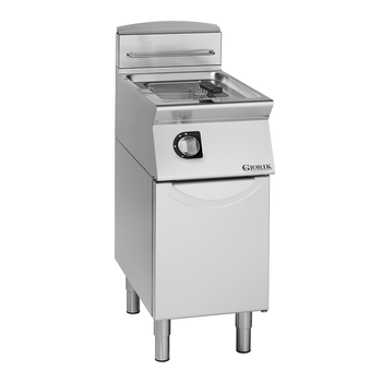 FRITEUSE GAZ, COMMANDES ÉLECTROMÉCANIQUES, 17 L