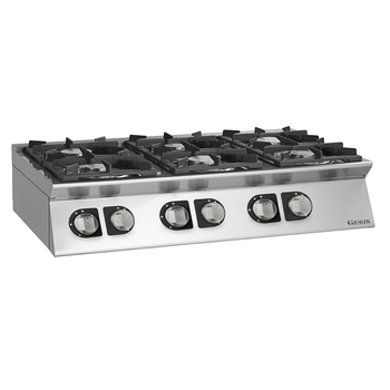 ELÉMENT FEUX VIFS GAZ, 6 FEUX, LINEABASE