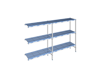 RAYONNAGE CLAYETTES POLY ANGLE 3N L2793XP400XH175