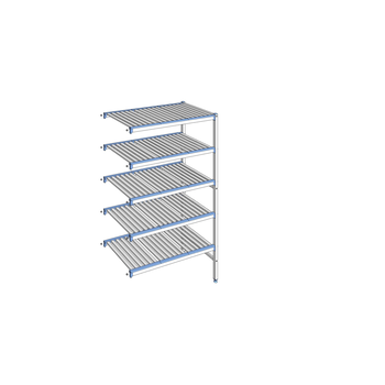 RAYONNAGE CLAYETTES ALU ANGLE 5N L1051XP560XH1750