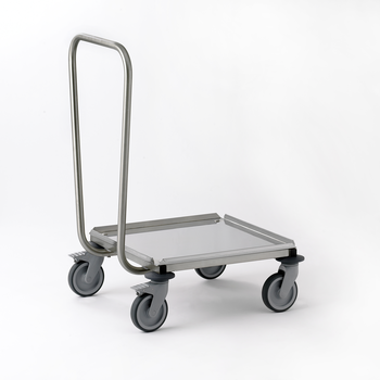 PORTE CASIERS TOUT INOX AVEC DOSSERET