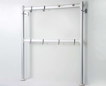 PENDERIE SUR PIEDS ALUMINIUM IM09