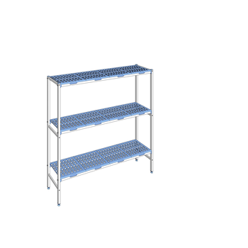 RAYONNAGE CLAYETTES POLY LIGNE 3N L1796XP400XH175