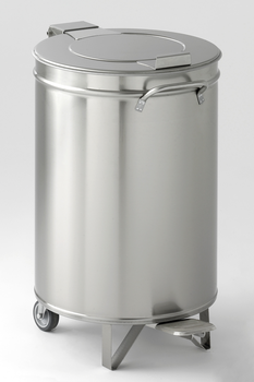 POUBELLE ROULANTE CYLINDRIQUE