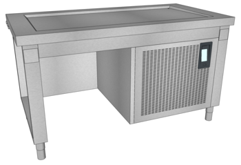 MEUBLE HO DES LISSE 1600 DESSOUS LIBRE SANS GPE O3