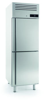 ARMOIRE CONGEL. GN 2/1 - 2 PORTILLONS INOX