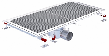CANIVEAU EPUR INOX COMPLET SOL SOUPLE /CAILLEBOTIS