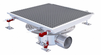 CANIVEAU EPUR INOX COMPLET H-FIRST / CAILLEBOTIS
