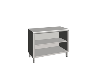 MEUBLE OUVERT 1 FACE 600X1200 SANS DOSSERET