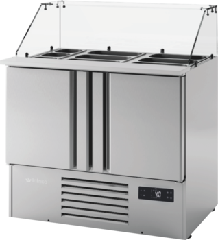 MINI TABLE GN 1/1 POSITIVE PREPA KEBAB