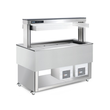 MEUBLE REFRIGERE VENTILE 3GN1/1 BLANC