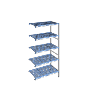 RAYONNAGE CLAYETTES POLY ANGLE 5N L1051XP500XH205