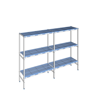 RAYONNAGE CLAYETTES POLY LIGNE 3N L2532XP400XH175
