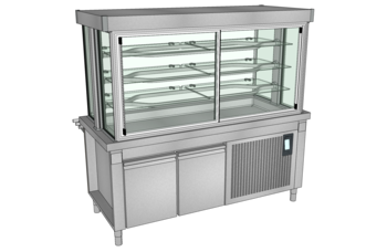 MEUBLE BOI VITRINE 3N L1930 RES 2GN1/1 SANS GPE O3