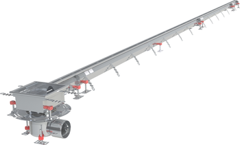 CANIVEAU MODUL 20 - L6000 - HAUT75/100 - INOX 304