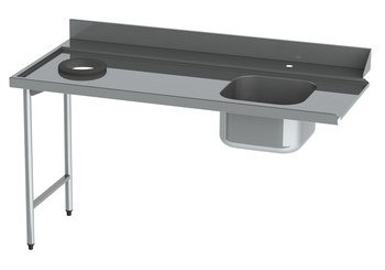 TABLE GLISSEMENT AVEC PLAGE ARR, DOSSERET ET 1 CUV