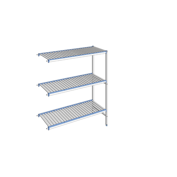 RAYONNAGE CLAYETTES ALU ANGLE 3N L1553XP500XH1750