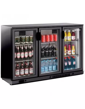 ARRIERE BAR HORIZONTAL 3 PTES VITREES NOIR HT850