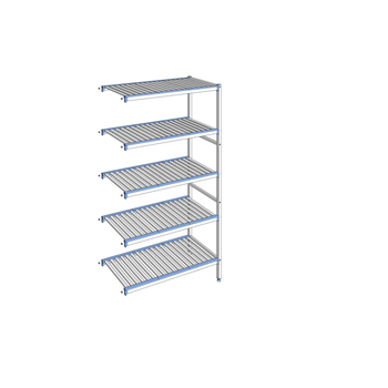RAYONNAGE CLAYETTES ALU ANGLE 5N L1151XP500XH2050