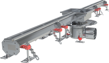 CANIVEAU MODUL 20 - L2000 - HAUT75/80 - INOX 304