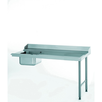 TABLE D'ENTRÉE BAC 400X400À GAUCHE AVEC TVO À DROI