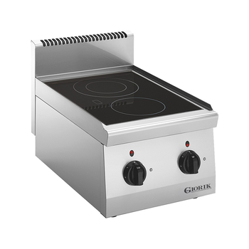 ELÉMENT PLAQUES VITROCÉRAMIQUES, 2 FEUX