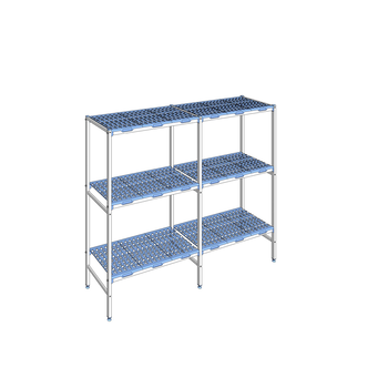 RAYONNAGE CLAYETTES POLY LIGNE 3N L2132XP500XH175