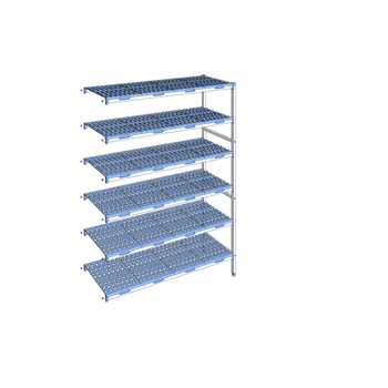 RAYONNAGE CLAYETTES POLY ANGLE 6N L1553XP500XH205