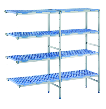 RAYONNAGE CLAYETTES POLY ANGLE 4N L1789XP500XH175