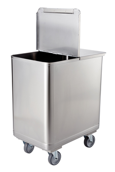 CHARIOT A FARINE RAYONNE AVEC COUVERCLE - SANS FAC